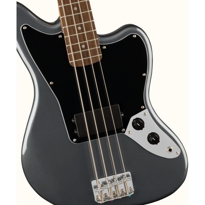 Acquista SQUIER Affinity Series Jaguar Bass H Charcoal Frost Metallic 0378501569  online | Merula Strumenti Musicali