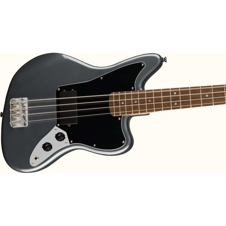 Acquista SQUIER Affinity Series Jaguar Bass H Charcoal Frost Metallic 0378501569  online | Merula Strumenti Musicali