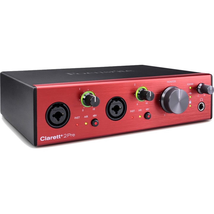 FOCUSRITE CLARETT+ 2PRE Interfaccia audio
