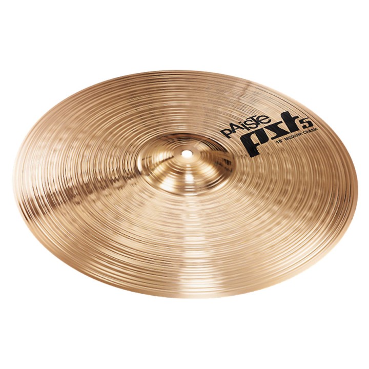 Acquista PAISTE Pst5cmc16n Pst5 Medium Crash 16" online | Merula Strumenti Musicali