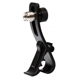 Proel Mic Holder - AMP47  Supporto a pinza regolabile in ABS per microfono