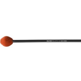 Balter Mallets - BBB3  Battenti Mike Balter Serie Basic  Testa in Filato rosso morbido Manico in betulla nera