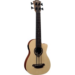 Acquista LAG Tkb150ce Bass Ukulele Natural online | Merula Strumenti Musicali