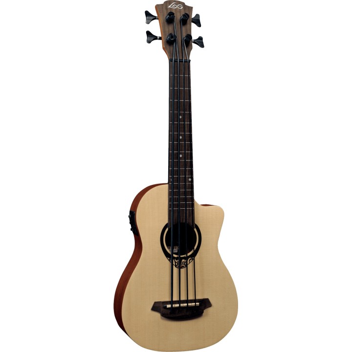 Acquista LAG Tkb150ce Bass Ukulele Natural online | Merula Strumenti Musicali