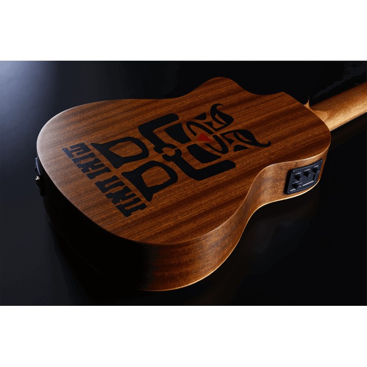 Acquista LAG Tkb150ce Bass Ukulele Natural online | Merula Strumenti Musicali