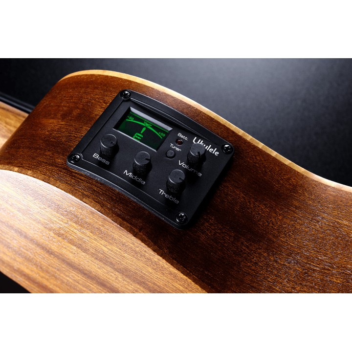 Acquista LAG Tkb150ce Bass Ukulele Natural online | Merula Strumenti Musicali