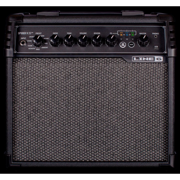 Acquista LINE6 SPIDER V20 MKII online | Merula Strumenti Musicali