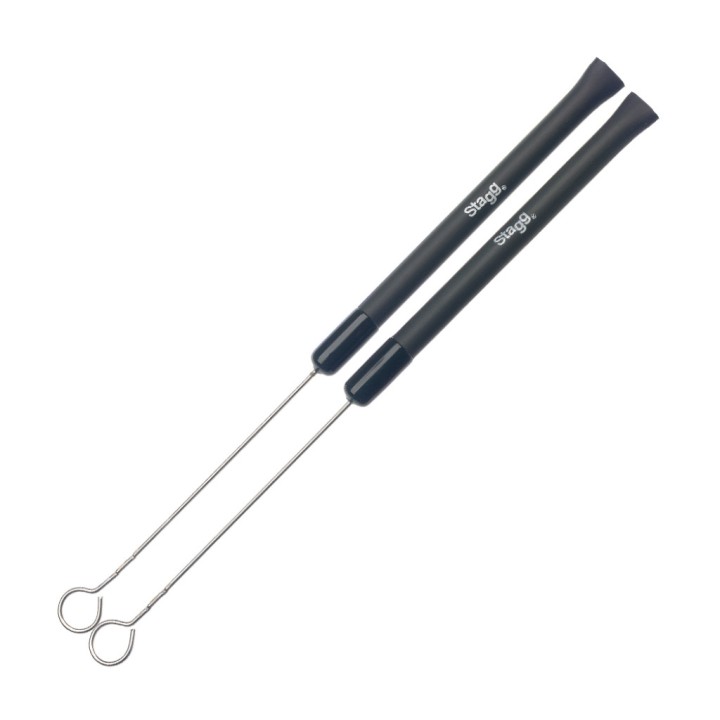 Acquista STAGG SBRU20-RM SPAZZOLE IN ACCIAIO online | Merula Strumenti Musicali