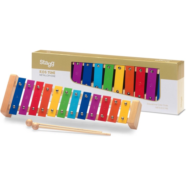Acquista STAGG META-K12 RB METALLOFONO online | Merula Strumenti Musicali