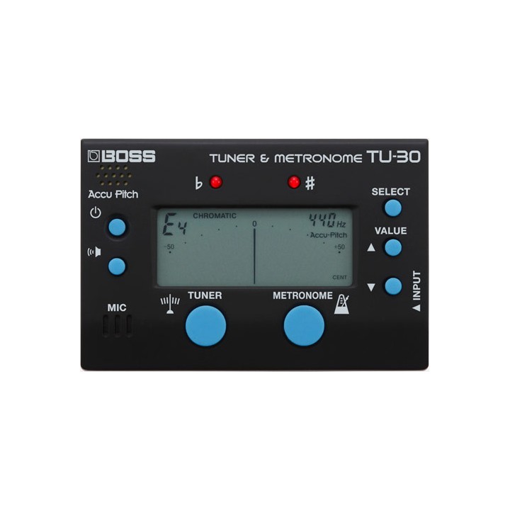Acquista BOSS TU-30 ACCORDATORE/METRONOMO online | Merula Strumenti Musicali