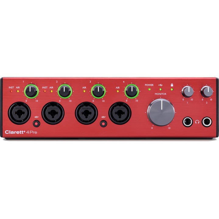 FOCUSRITE CLARETT+ 4PRE Interfaccia audio