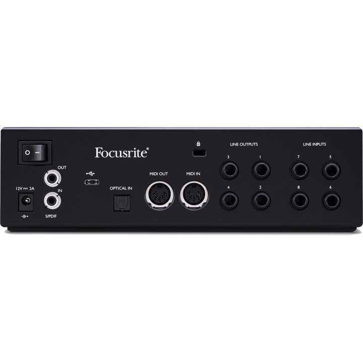 FOCUSRITE CLARETT+ 4PRE Interfaccia audio
