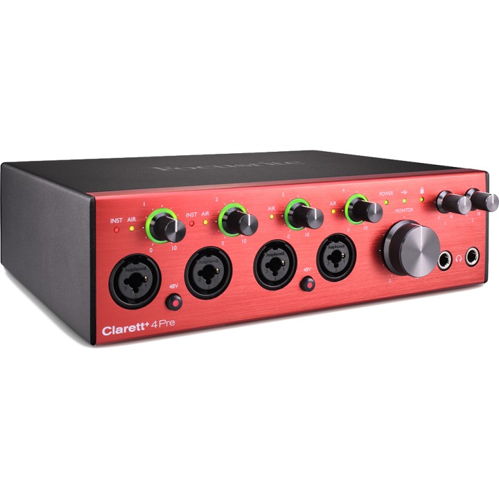 FOCUSRITE CLARETT+ 4PRE Interfaccia audio