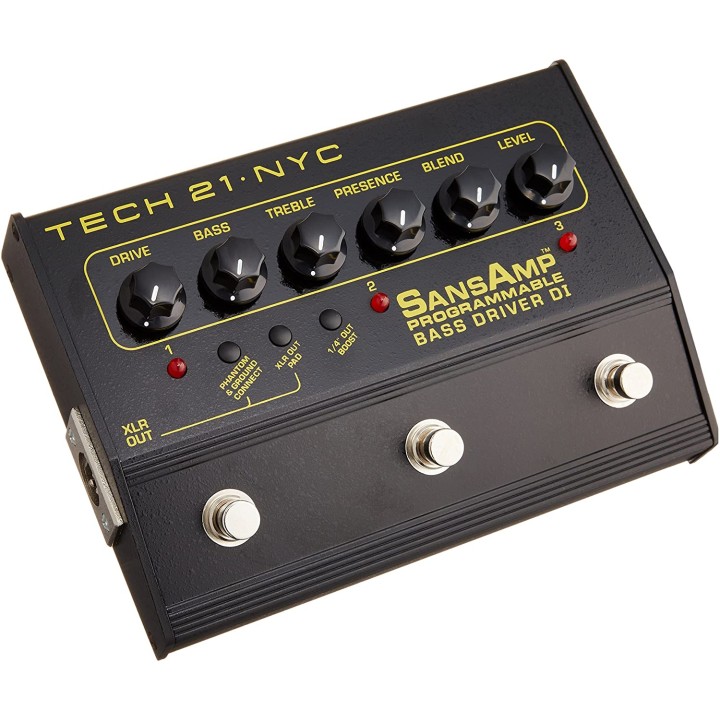 Acquista TECH 21 Sansamp Programmable Bass Driver Di online | Merula Strumenti Musicali