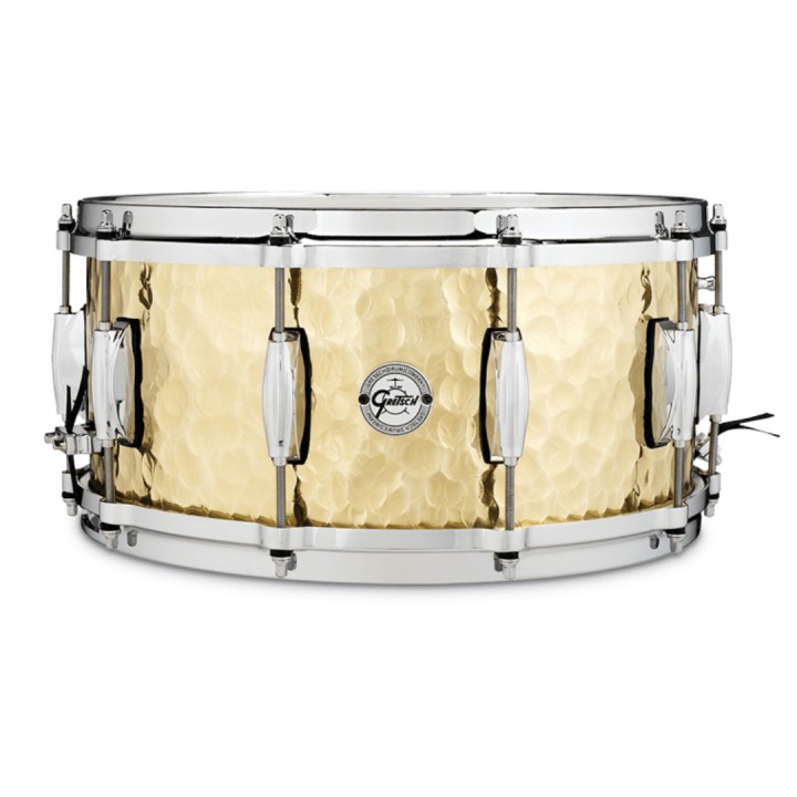 Gretsch Hammered Brass Snare 14"x5.5" - GR820170  S1-6514-BRH