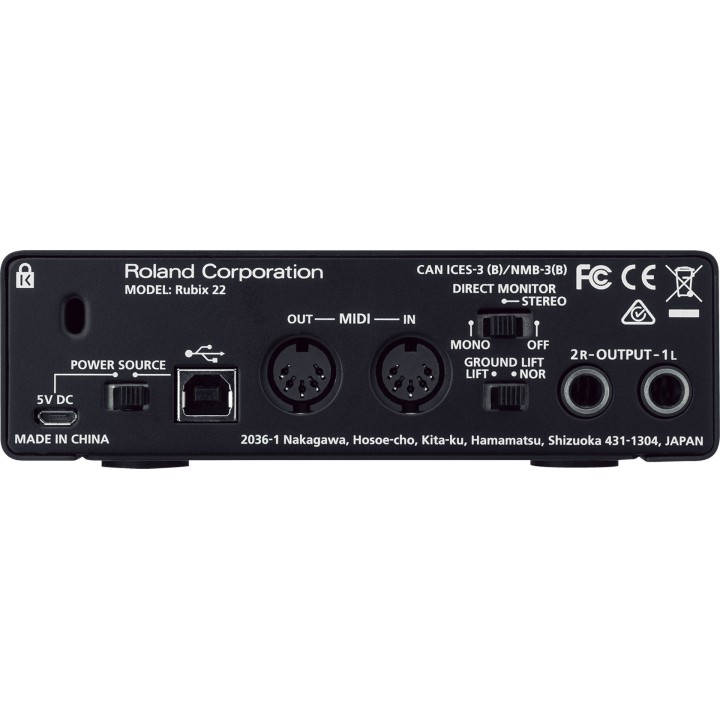 Acquista ROLAND RUBIX22 online | Merula Strumenti Musicali