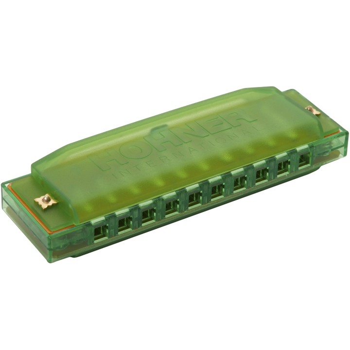 HOHNER HAPPY COLOUR HARP VERDE | Merula Strumenti Musicali