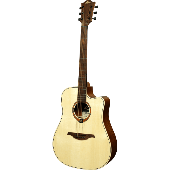 Acquista LAG T70DC-NAT CHITARRA ACUSTICA DREADNOUGHT CUTAWAY NATURAL online | Merula Strumenti Musicali