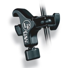 Latin Percussion New Clamp Body - LP870180  Clamp per accessori (barre da 3/8")  Si aggrappa al bordo di qualsiasi tamburo stand