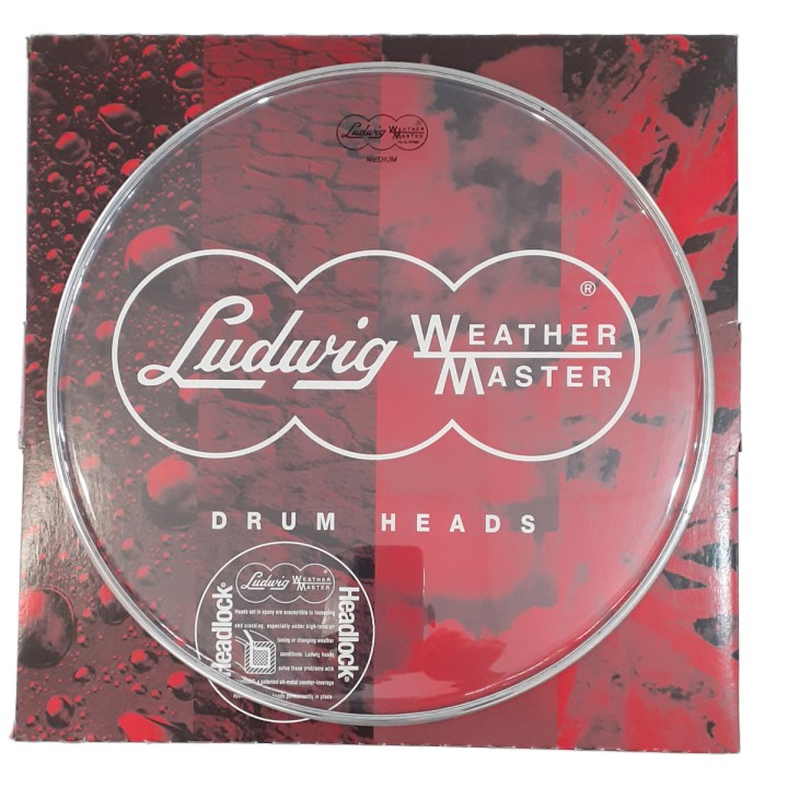 Acquista LUDWIG LW3115 PELLE MEDIUM TRASPARENTE DA 15" online | Merula Strumenti Musicali