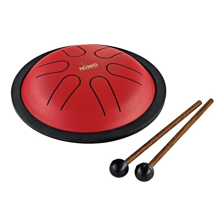 Acquista NINO PERCUSSION NINO980R MINI MELODY STEEL TONGUE DRUM online | Merula Strumenti Musicali