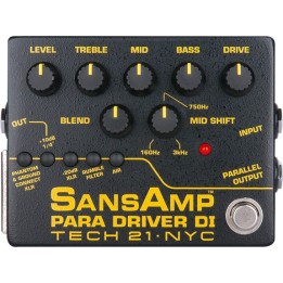 Acquista TECH 21 Sansamp Para Driver Di (V2) - Preamplificatore A Pedale online | Merula Strumenti Musicali
