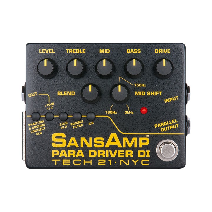 Acquista TECH 21 Sansamp Para Driver Di (V2) - Preamplificatore A Pedale online | Merula Strumenti Musicali