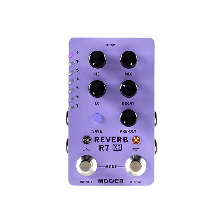 Acquista MOOER R7 REVERB X2 online | Merula Strumenti Musicali