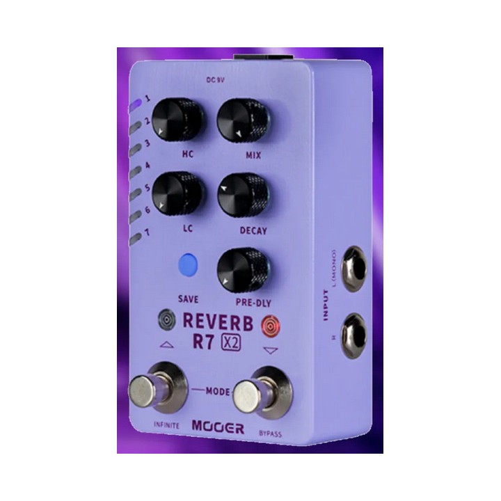 Acquista MOOER R7 REVERB X2 online | Merula Strumenti Musicali