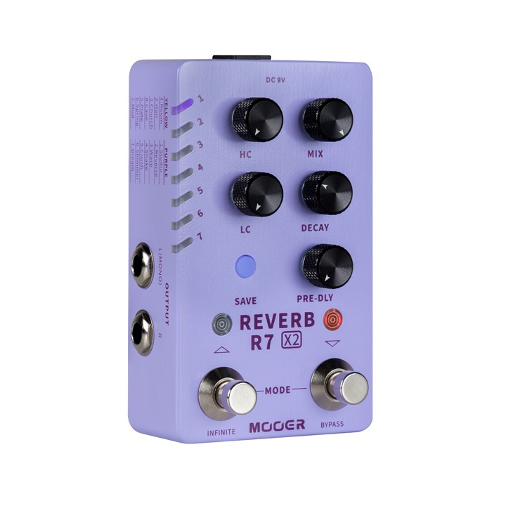 Acquista MOOER R7 REVERB X2 online | Merula Strumenti Musicali