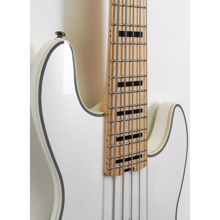 Acquista TRIBE SF5 METALLIC WHITE MN CON GIG BAG online | Merula Strumenti Musicali
