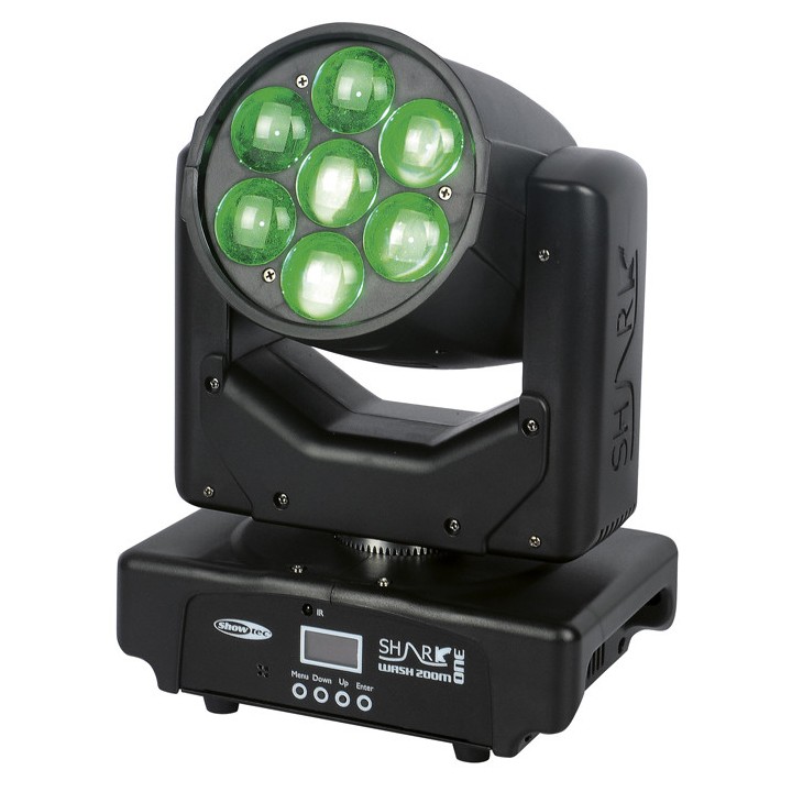 Acquista SHOWTEC SHARK ZOOM WASH ONE online | Merula Strumenti Musicali