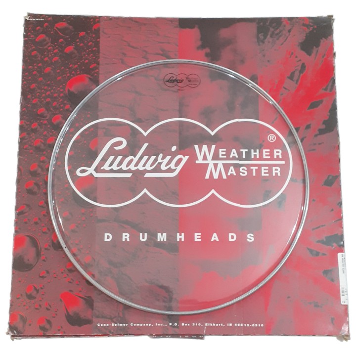 Acquista LUDWIG LW4118 PELLE HAEVY TRASPARENTE DA 18" online | Merula Strumenti Musicali