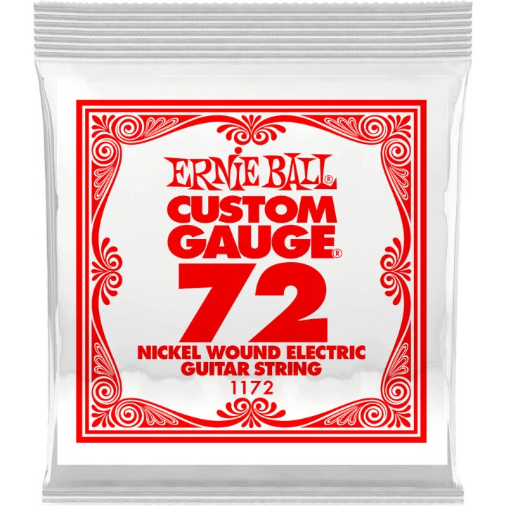 Acquista ERNIE BALL 1172 NICKEL WOUND .072 online | Merula Strumenti Musicali