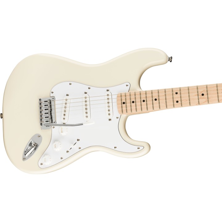 Acquista SQUIER Affinity Series Stratocaster, Maple Fingerboard, White Pickguard, Olympic Whi online | Merula Strumenti Musicali