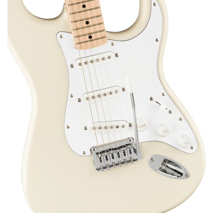 Acquista SQUIER Affinity Series Stratocaster, Maple Fingerboard, White Pickguard, Olympic Whi online | Merula Strumenti Musicali