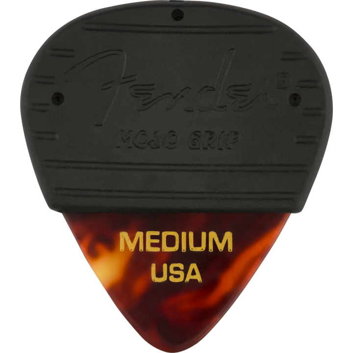 Acquista FENDER PLETTRI MOJO GRIP PICKS, CELLULOID, MEDIUM, 3-PACK, TORTOISESHELL online | Merula Strumenti Musicali