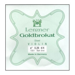 Acquista OPTIMA CORDE PER VIOLINO LENZNER GOLDBROKAT E 0.26 K PALLINO 631525 online | Merula Strumenti Musicali