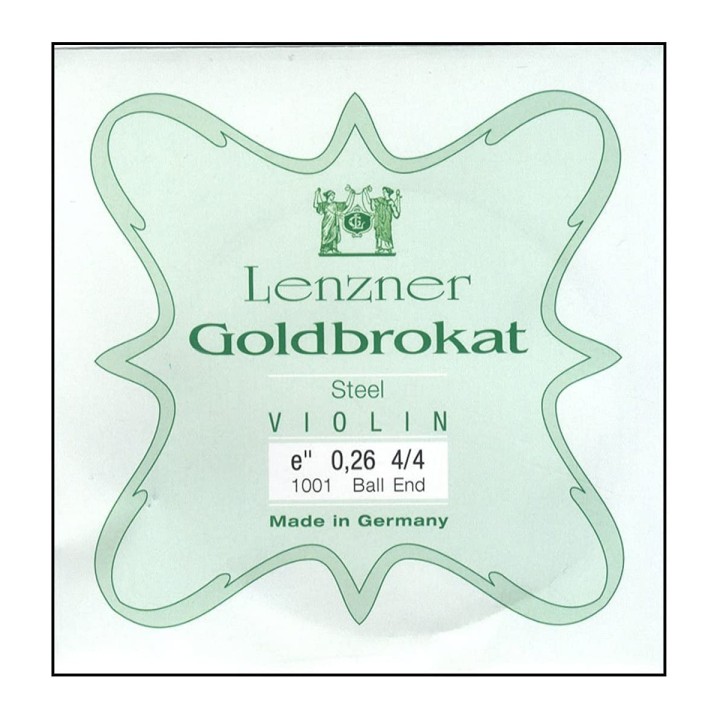 Acquista OPTIMA CORDE PER VIOLINO LENZNER GOLDBROKAT E 0.26 K PALLINO 631525 online | Merula Strumenti Musicali