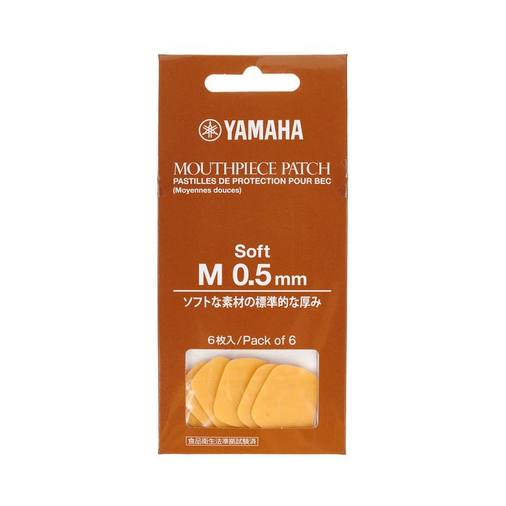 Acquista YAMAHA PROTEGGI BOCCHINO 0.5 mm soft m MMMPATCHM05S3 online | Merula Strumenti Musicali