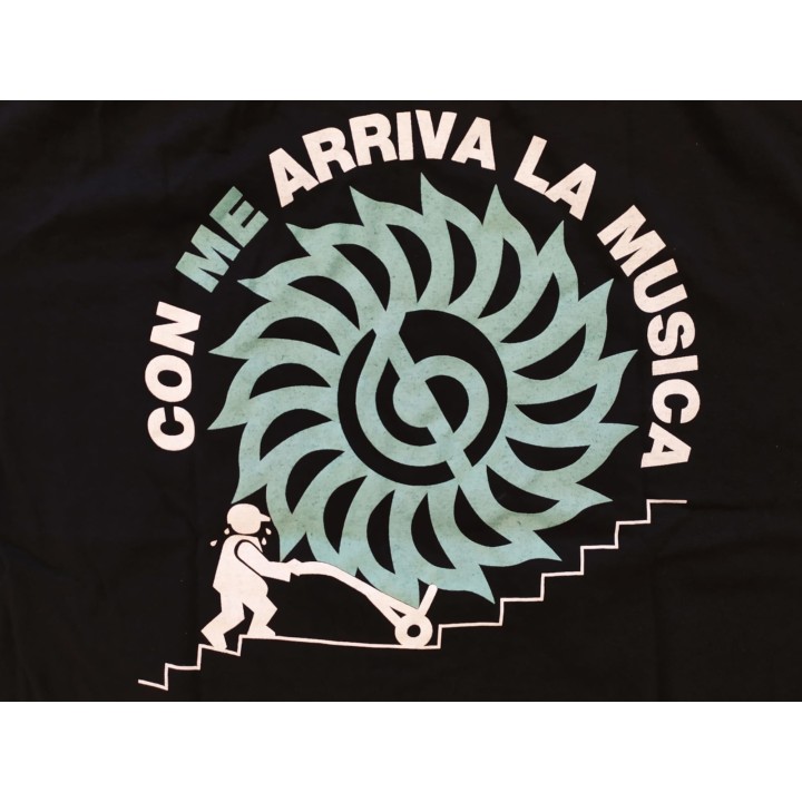 MERULA T-SHIRT CON ME ARRIVA LA MUSICA (L)