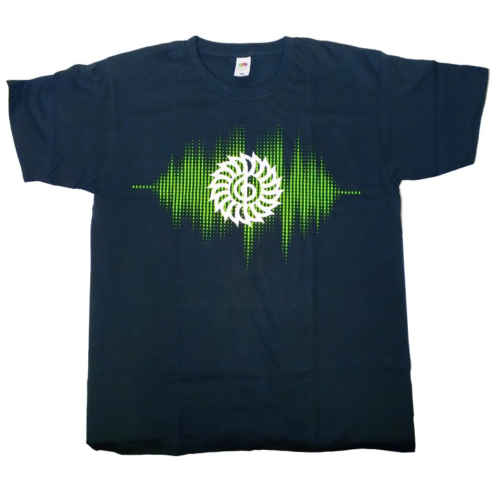 MERULA T-SHIRT "Onda Sonora GIALLA" (S)
