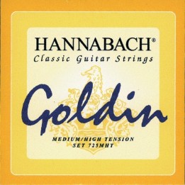 Acquista HANNABACH CORDE PER CHITARRA CLASSICA SERIE 725 MEDIUM / HIGH TENSION GOLDIN SET online | Merula Strumenti Musicali