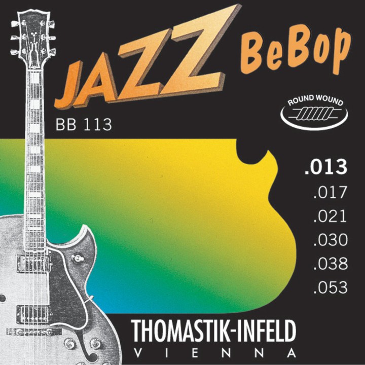 Acquista Thomastik Corde Per Chitarra Elettrica Jazz Bebop Series Nickel Round Wound Set online | Merula Strumenti Musicali