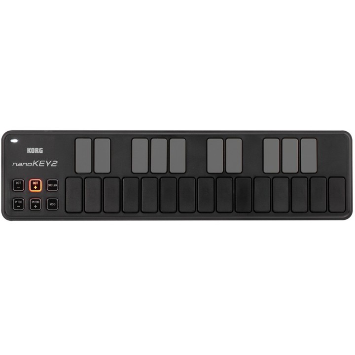 korg nanokey2-bk tastiera usb-midi