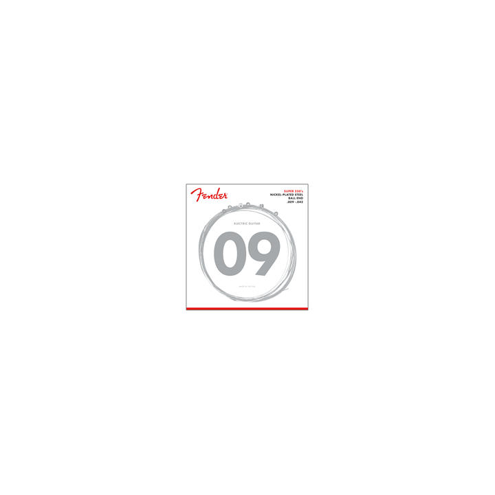 Acquista FENDER 250L NPS BALL END 9-42 0730250403 online | Merula Strumenti Musicali