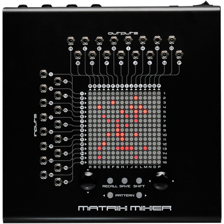 erica synths desktop matrix mixer