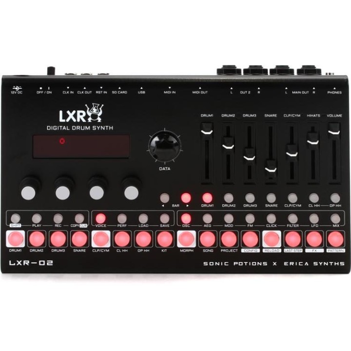 erica synths drum synthesizer lxr-02