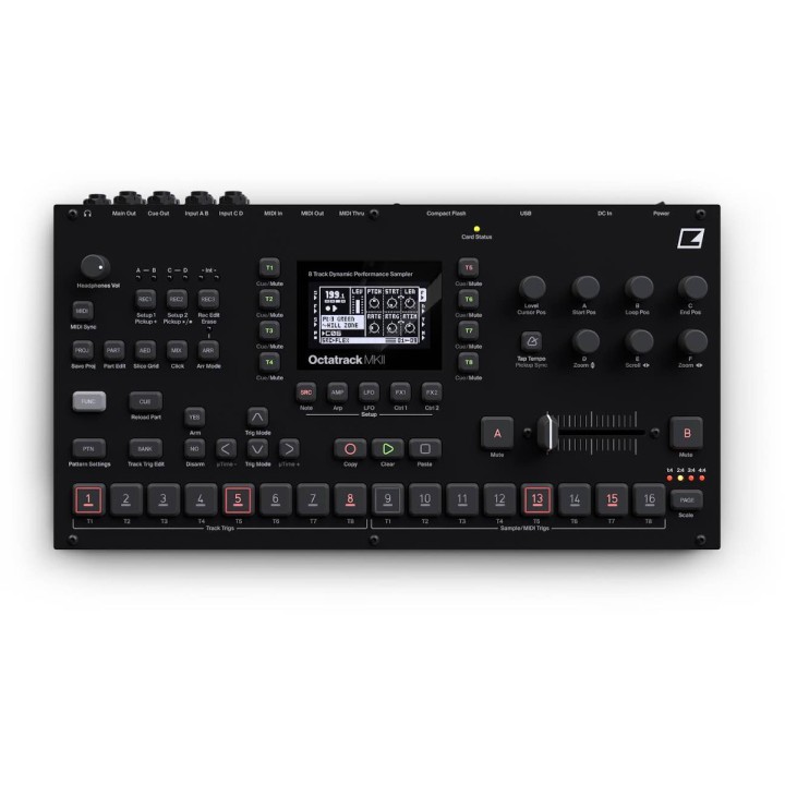 Acquista ELEKTRON OCTATRACK MKII BLACK online | Merula Strumenti Musicali