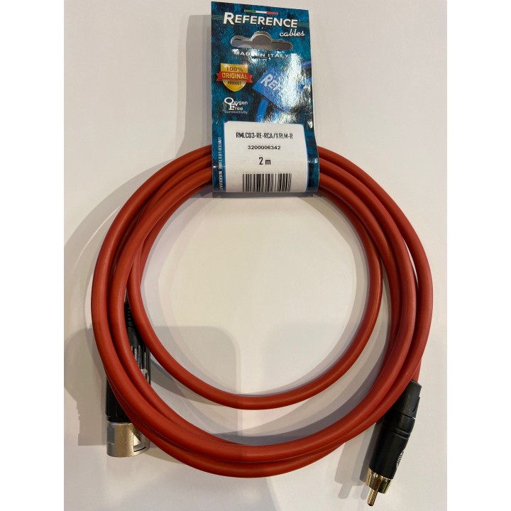 Acquista REFERENCE Rmlc03-Re-Rca/Xlrm-R-2m online | Merula Strumenti Musicali
